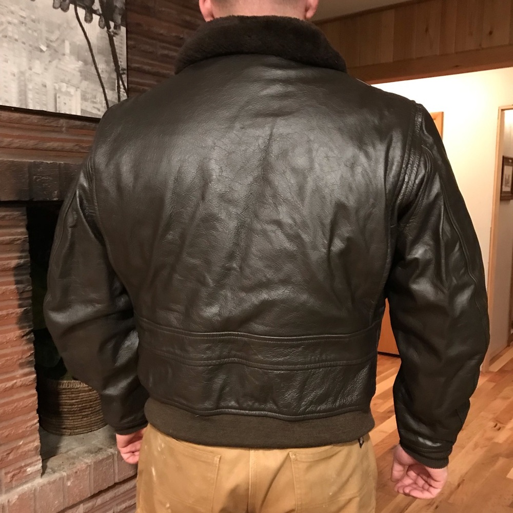 Navy Issued Flight Jacket - Picture 2 of 6